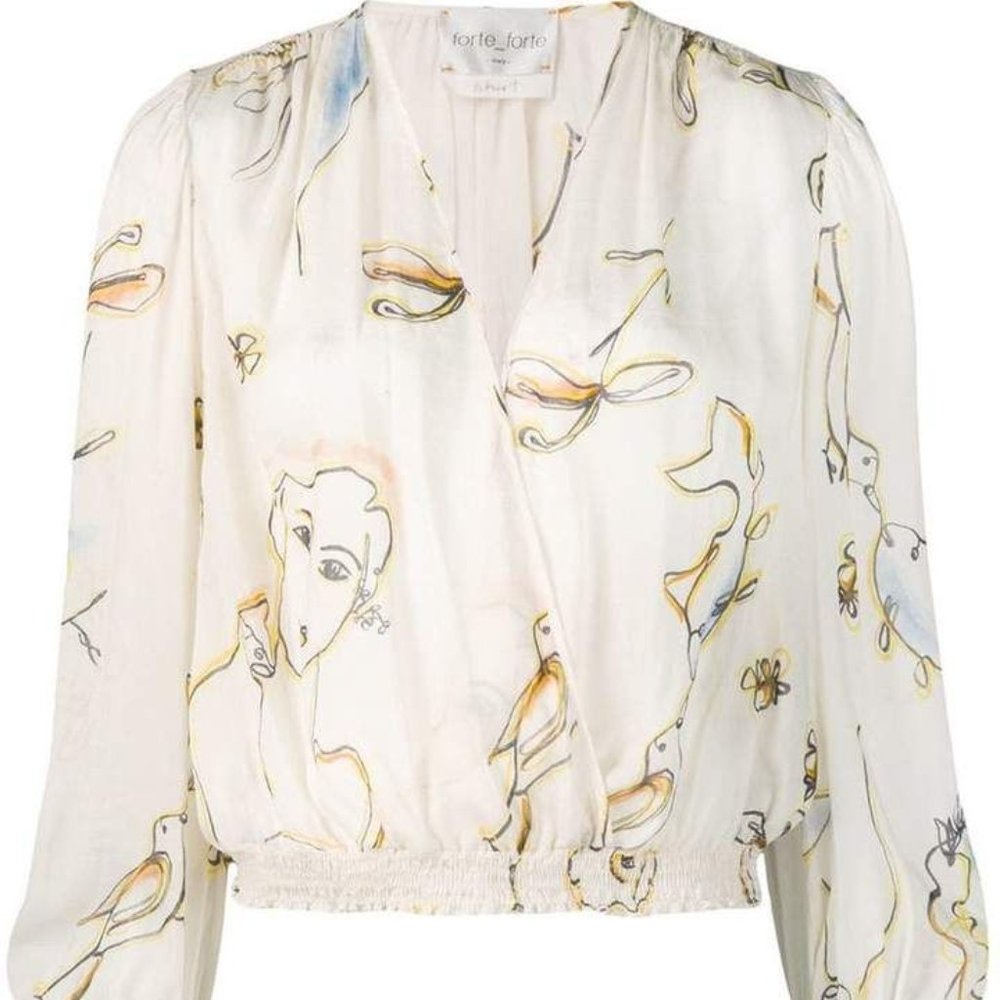 Forte Forte Wrap Style Blouse